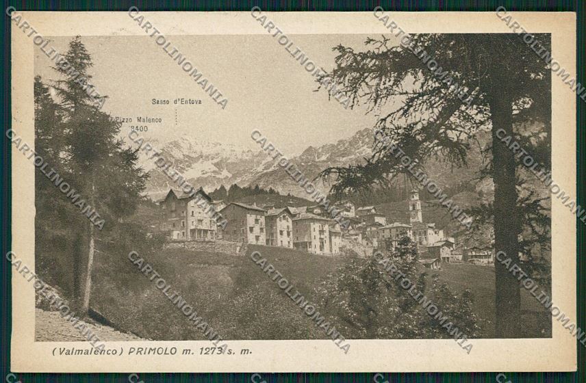 Sondrio Primolo cartolina QQ7702 – fronte