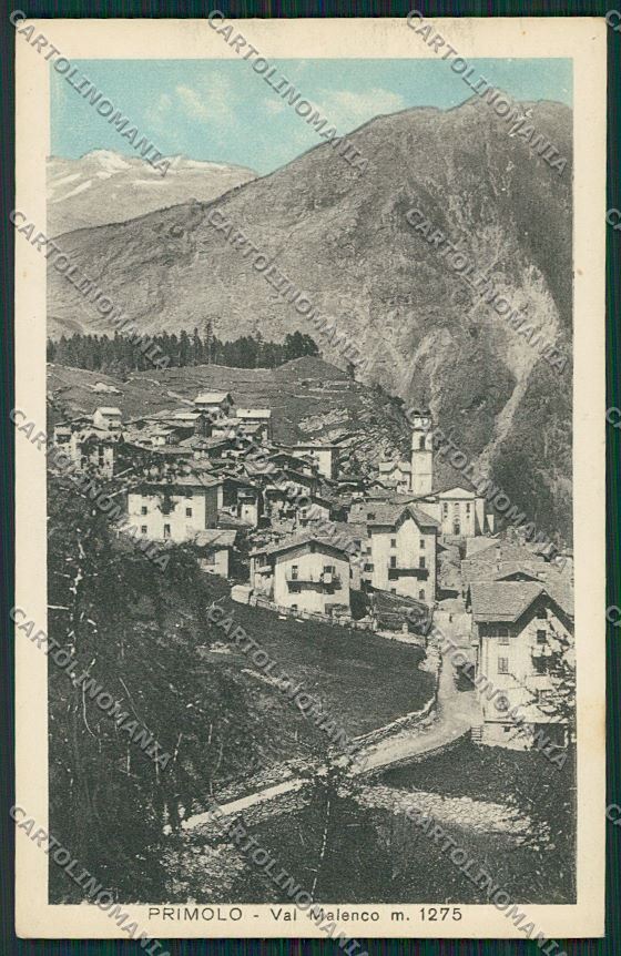 Sondrio Primolo cartolina QQ7708 – fronte