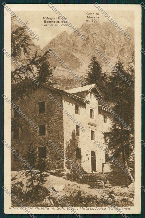 Sondrio Valmalenco cartolina QQ7736 – fronte