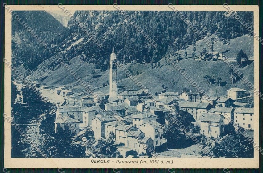 Sondrio Gerola cartolina QQ7746 – fronte