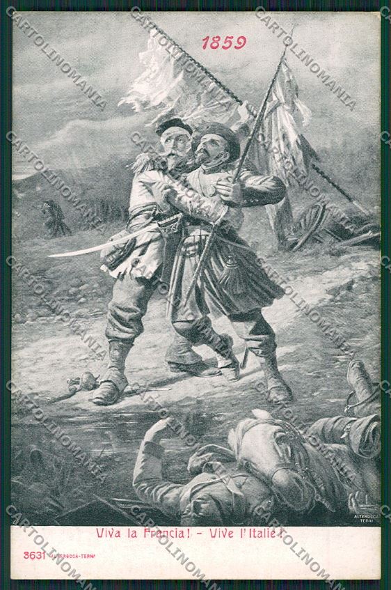 Militari Reggimentale Alterocca 3631 cartolina QQ7783 – fronte