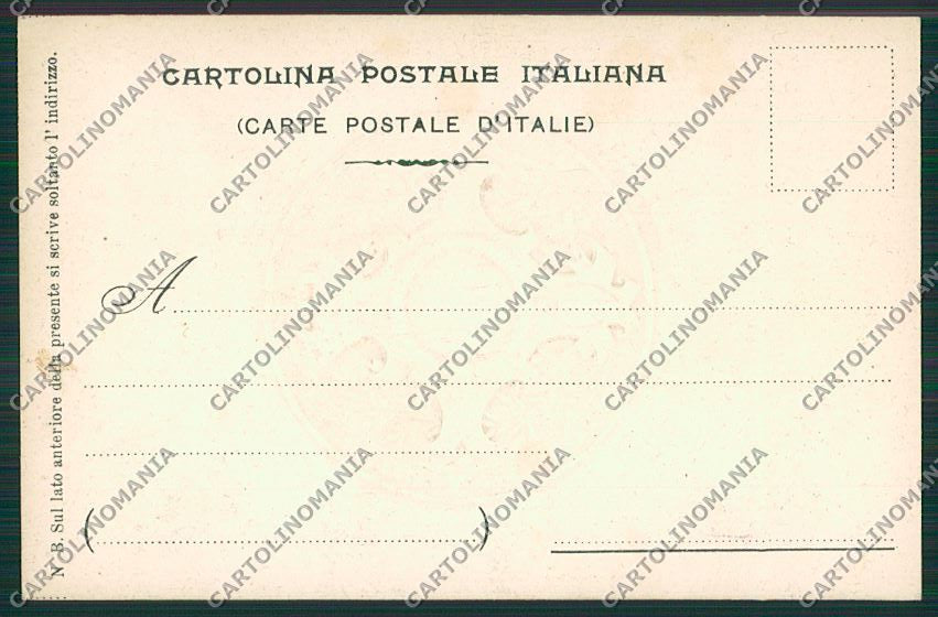 Militari Reggimentale Livorno Fanteria Rilievo cartolina QQ7790 – retro