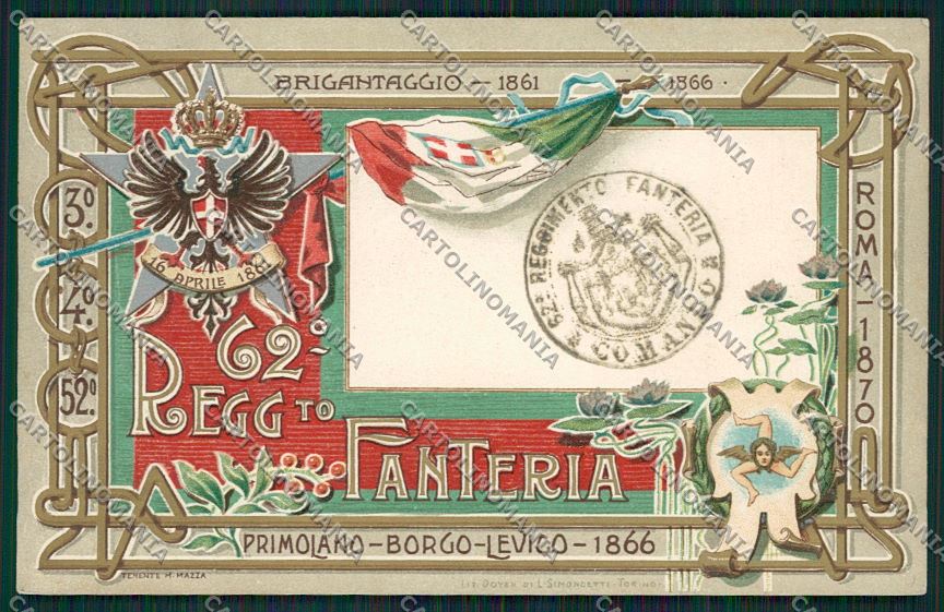 Militari Reggimentale Primolano Borgo Levico cartolina QQ7798 – fronte