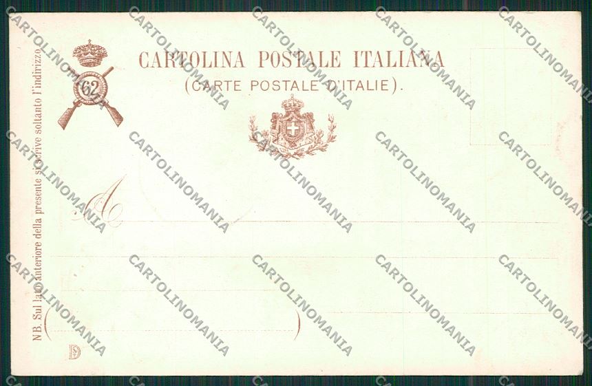 Militari Reggimentale Primolano Borgo Levico cartolina QQ7798 – retro