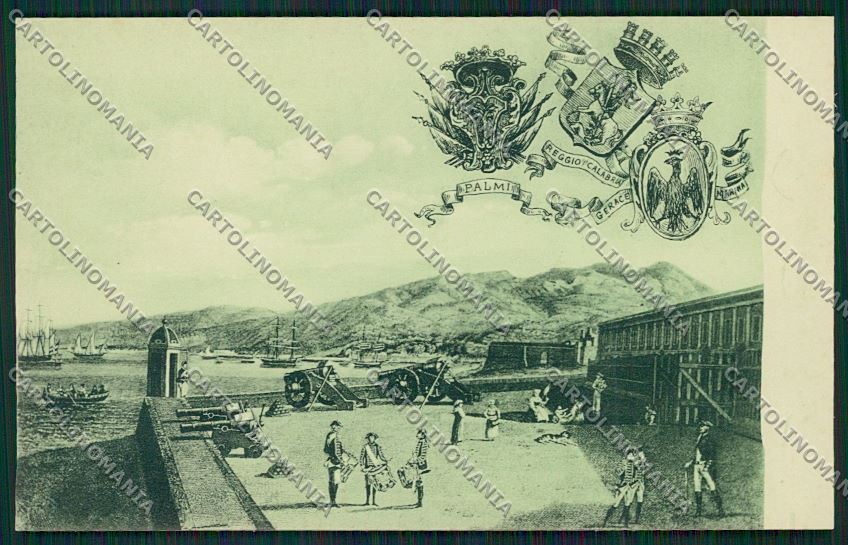 Militari Reggimentale Reggio Calabria Palmi cartolina QQ7805 – fronte