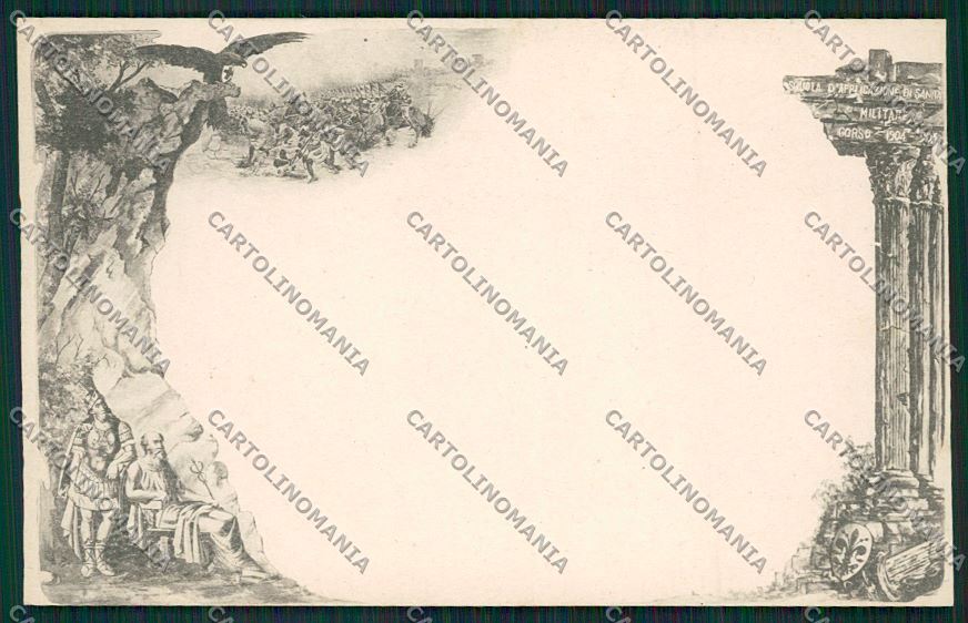 Militari Reggimentale Firenze cartolina QQ7818 – fronte