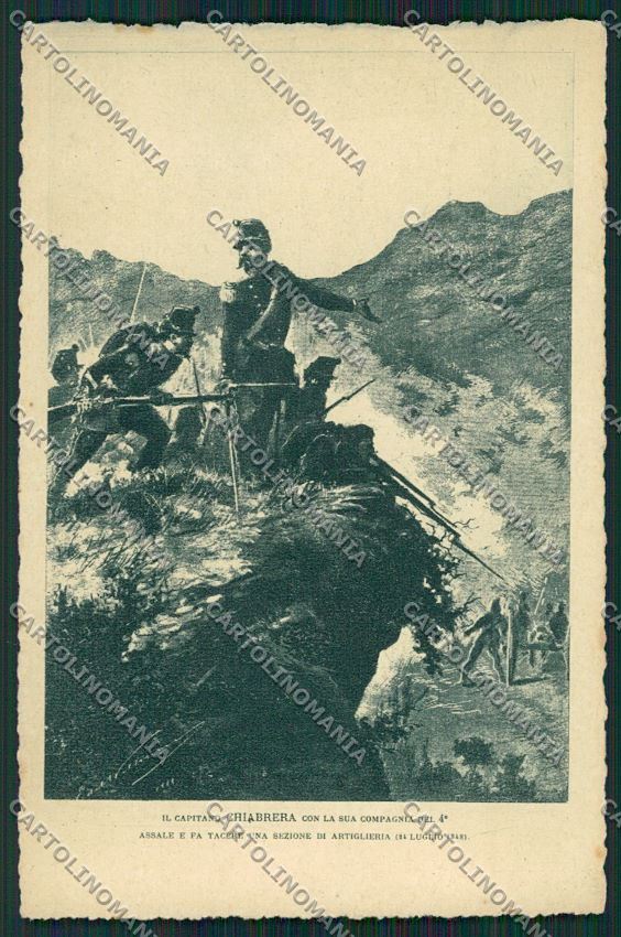 Militari Reggimentale Fanteria Novara Chiabrera cartolina QQ7885 – fronte