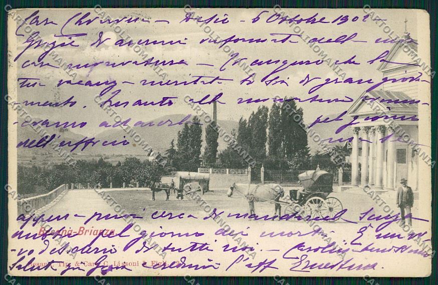 Milano Besana Brianza cartolina QQ7904 – fronte