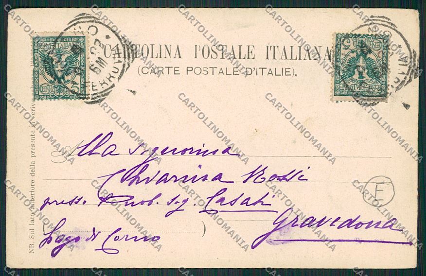 Milano Besana Brianza cartolina QQ7904 – retro