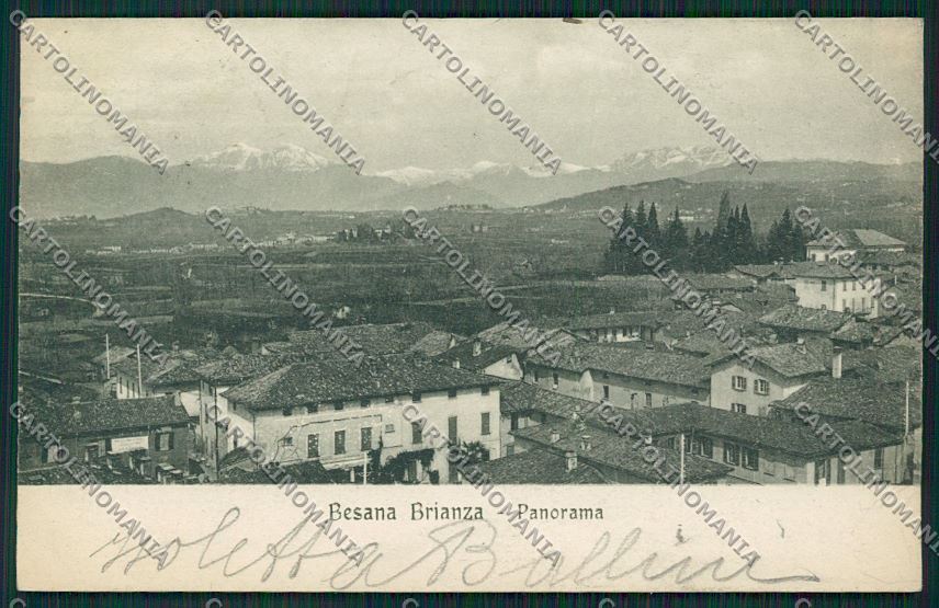 Milano Besana Brianza cartolina QQ7906 – fronte