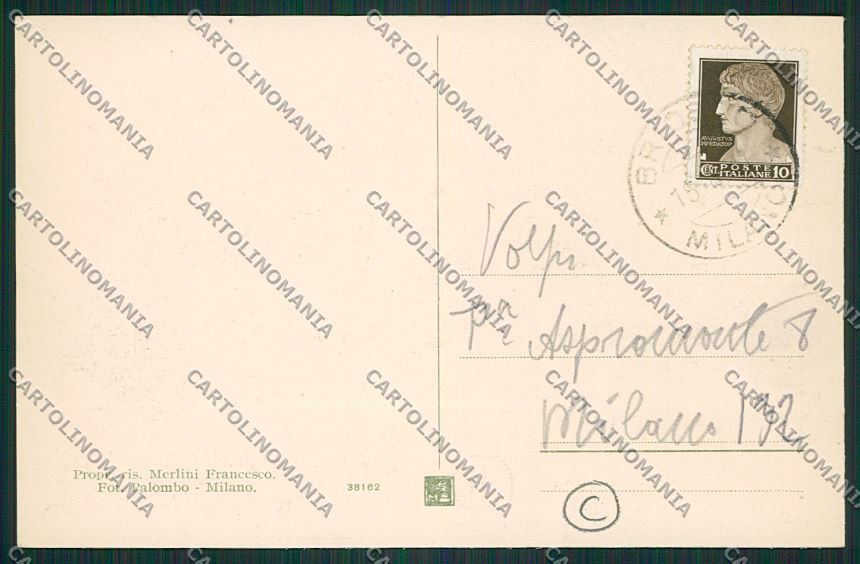 Milano Briosco cartolina QQ7948 – retro