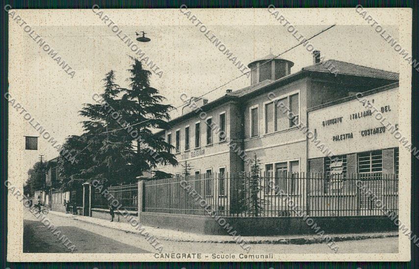 Milano Canegrate cartolina QQ7958 – fronte
