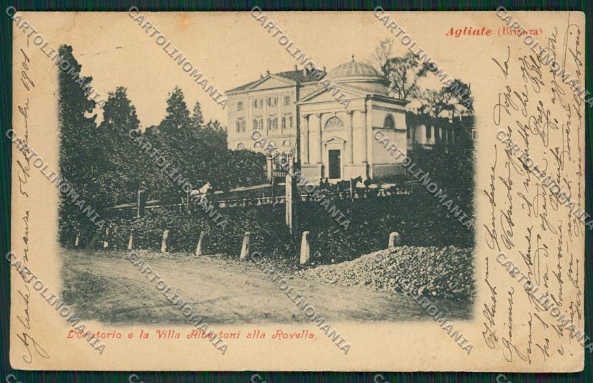 Milano Carate Brianza cartolina QQ7968 – fronte