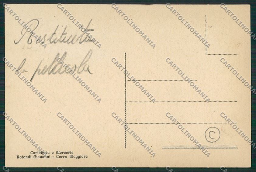 Milano Cerro Maggiore cartolina QQ7985 – retro