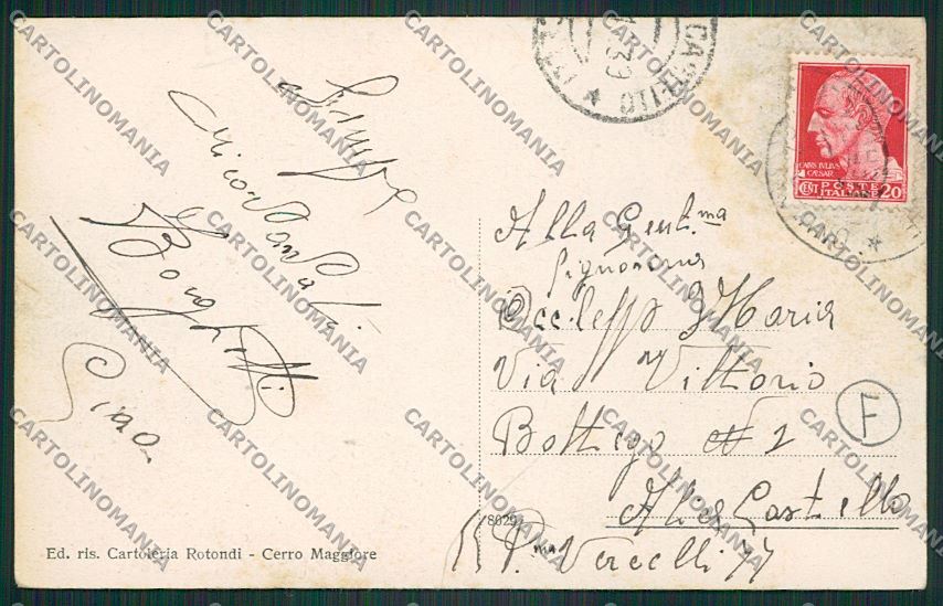 Milano Cerro Maggiore cartolina QQ7992 – retro