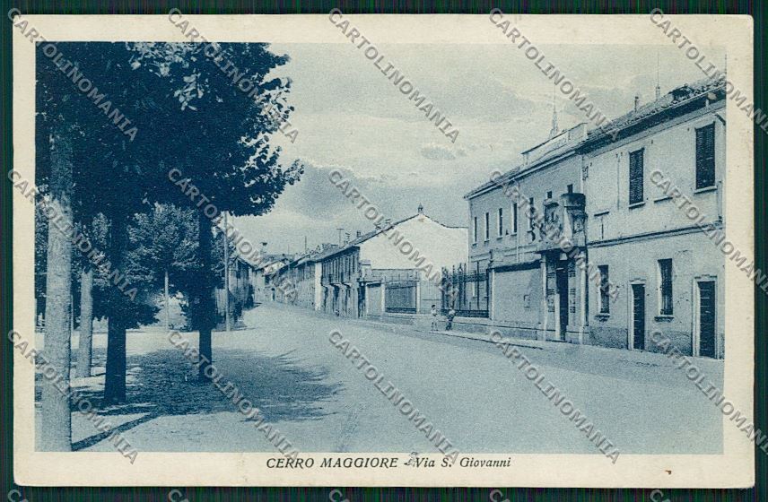 Milano Cerro Maggiore cartolina QQ8000 – fronte