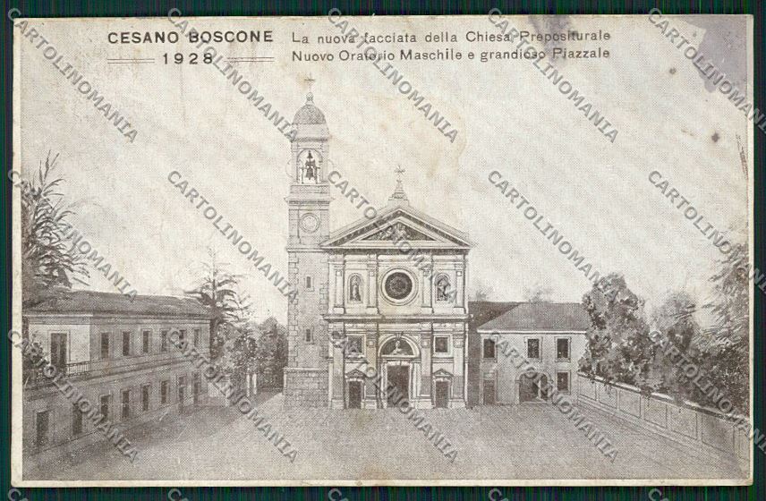 Milano Cesano Boscone cartolina QQ8019 – fronte
