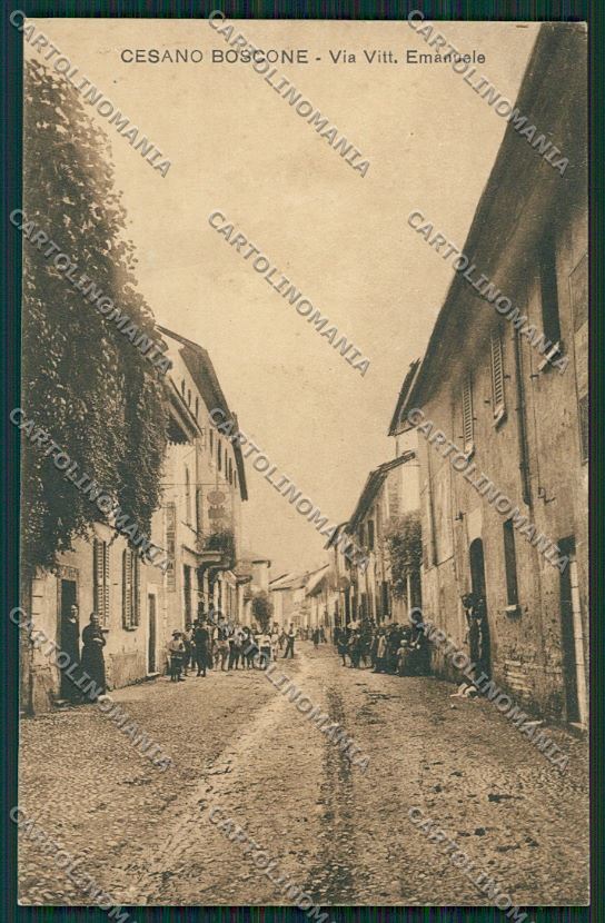 Milano Cesano Boscone cartolina QQ8030 – fronte