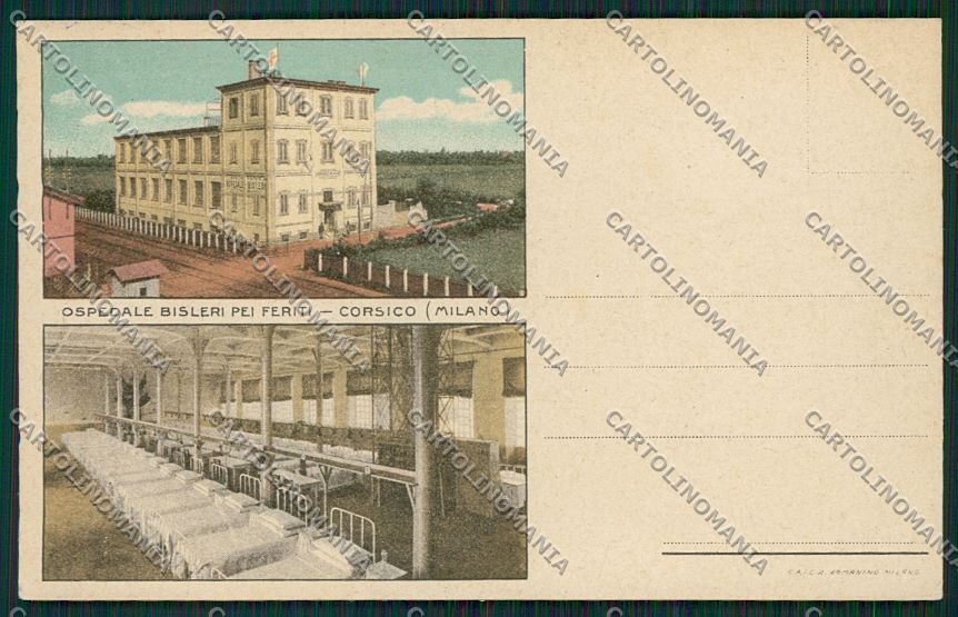 Milano Corsico cartolina QQ8057 – fronte