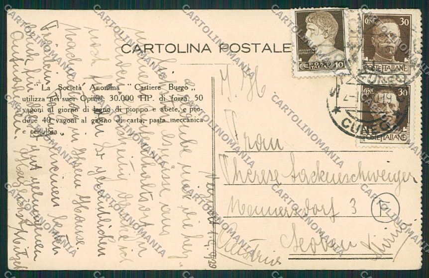 Milano Corsico cartolina QQ8059 – retro