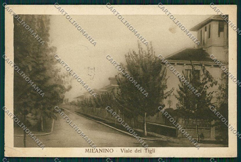 Milano Cusano Milanino PIEGHINA cartolina QQ8073 – fronte