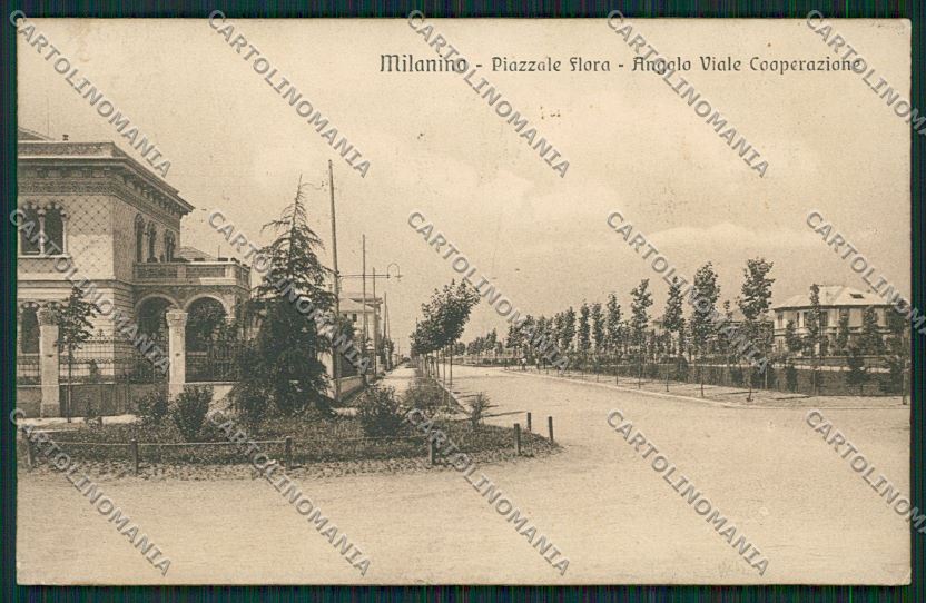 Milano Cusano Milanino cartolina QQ8074 – fronte