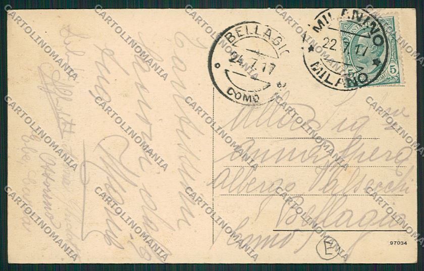 Milano Cusano Milanino cartolina QQ8076 – retro