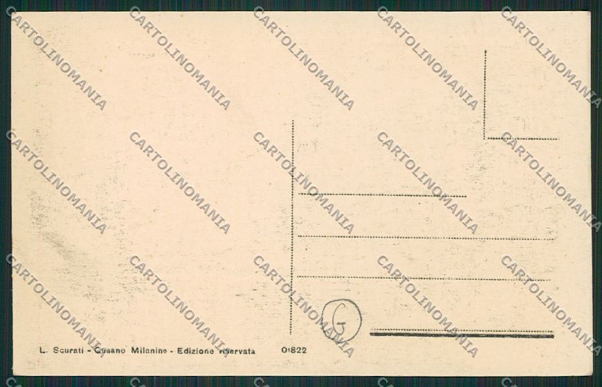 Milano Cusano Milanino cartolina QQ8086 – retro