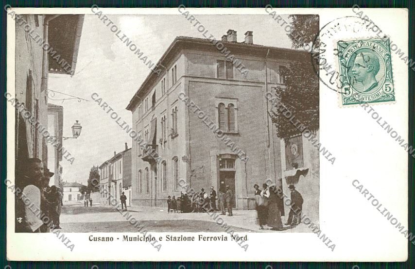 Milano Cusano Milanino cartolina QQ8097 – fronte