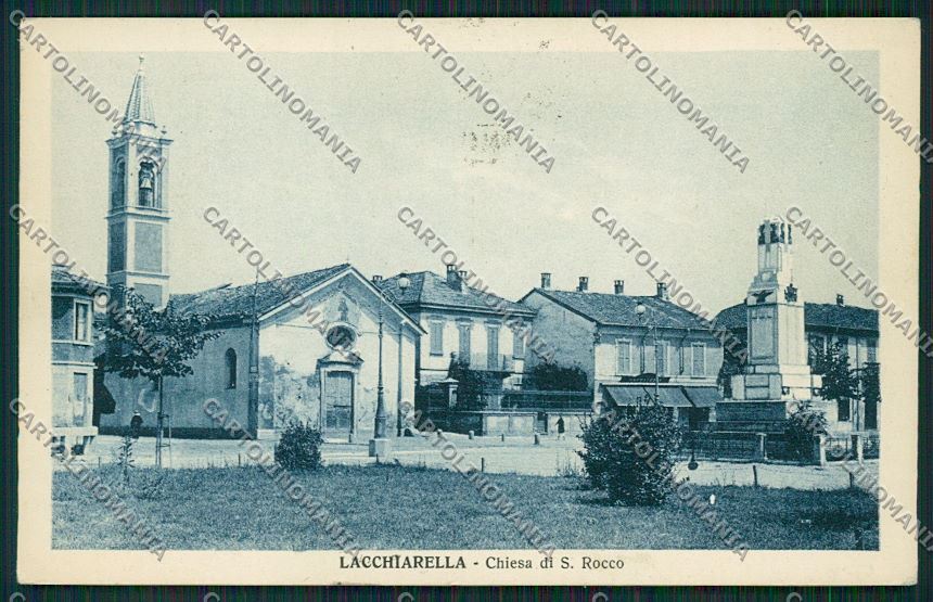 Milano Lacchiarella cartolina QQ8099 – fronte