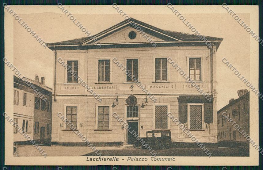 Milano Lacchiarella cartolina QQ8100 – fronte
