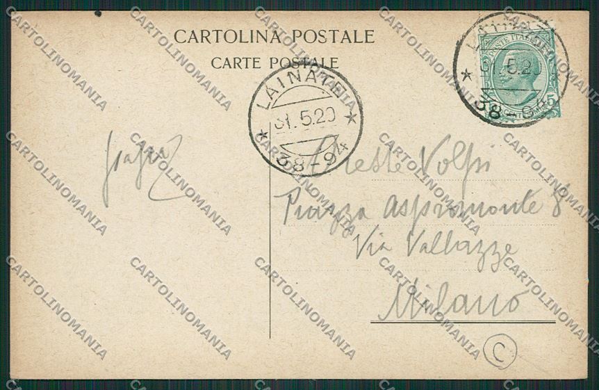 Milano Lainate cartolina QQ8105 – retro