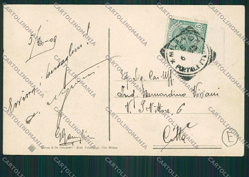 Milano Magenta cartolina QQ8119 – retro