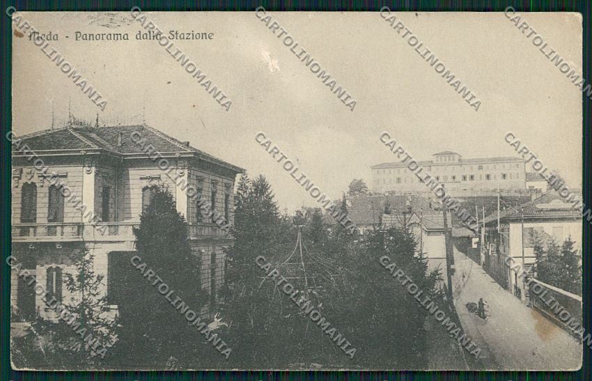 Milano Meda ABRASA cartolina QQ8139 – fronte