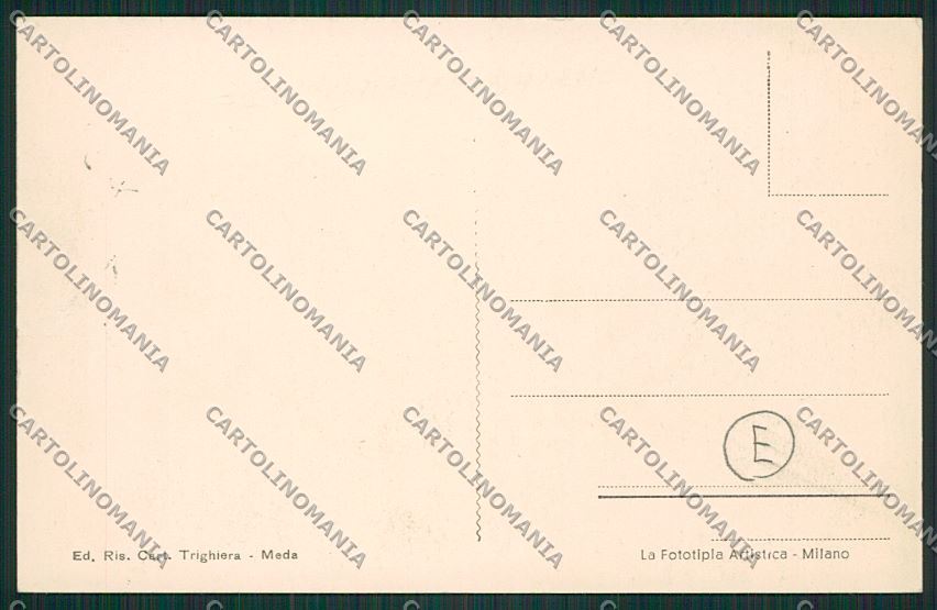 Milano Meda cartolina QQ8140 – retro