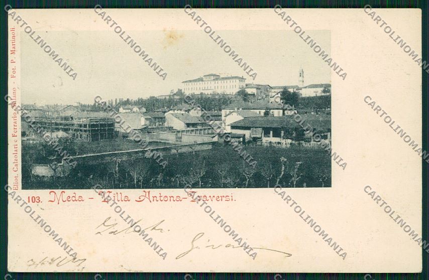 Milano Meda cartolina QQ8141 – fronte