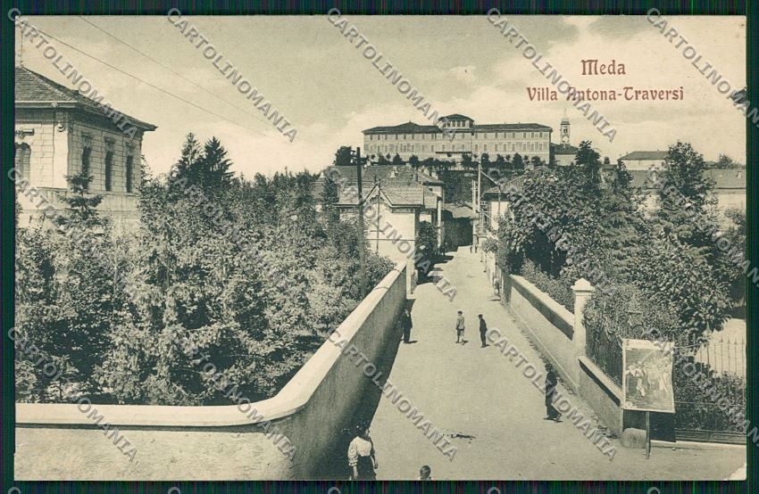 Milano Meda ABRASA cartolina QQ8143 – fronte