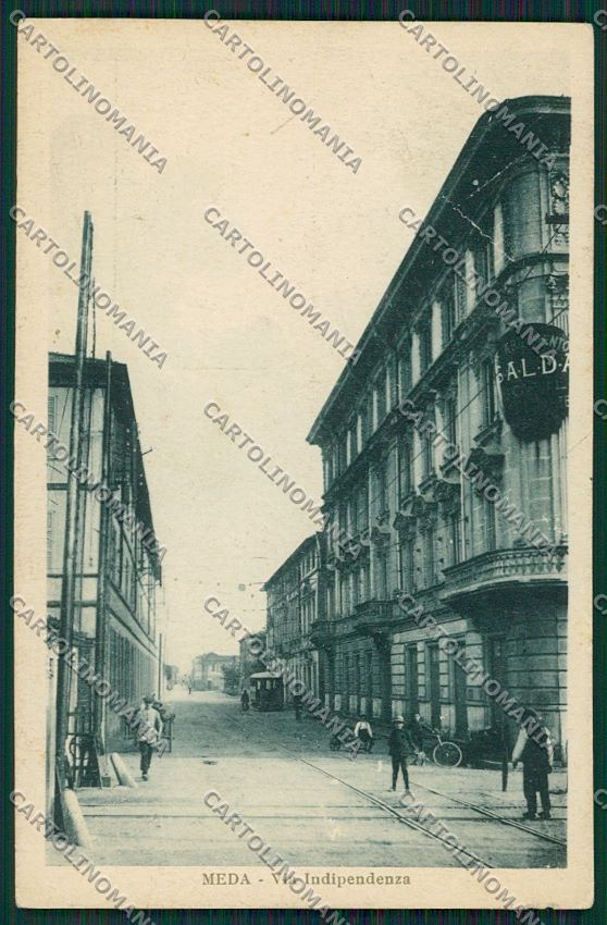 Milano Meda PIEGA ABRASA cartolina QQ8144 – fronte