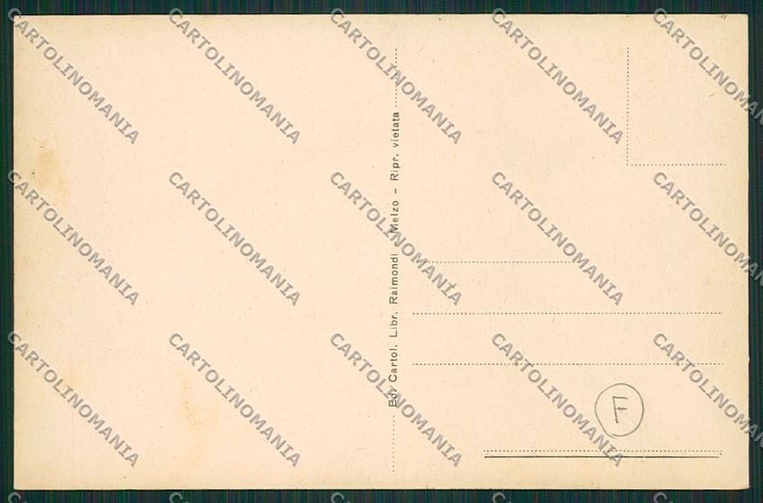 Milano Melzo cartolina QQ8161 – retro