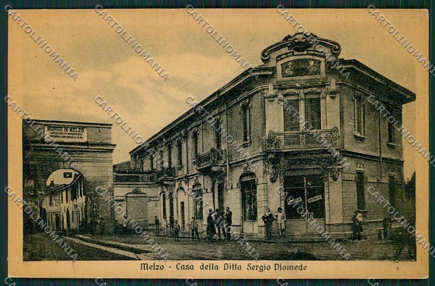 Milano Melzo cartolina QQ8162 – fronte