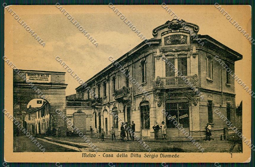 Milano Melzo cartolina QQ8163 – fronte
