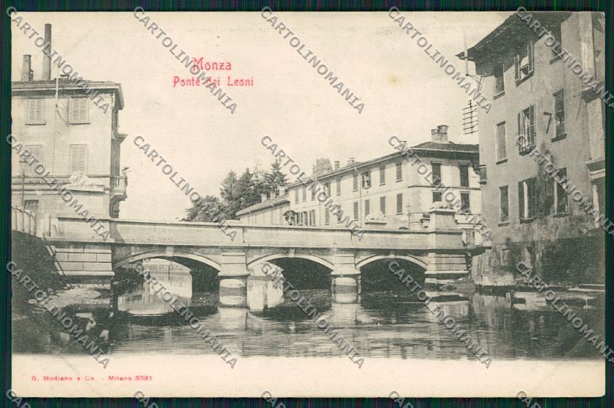Milano Monza cartolina QQ8172 – fronte
