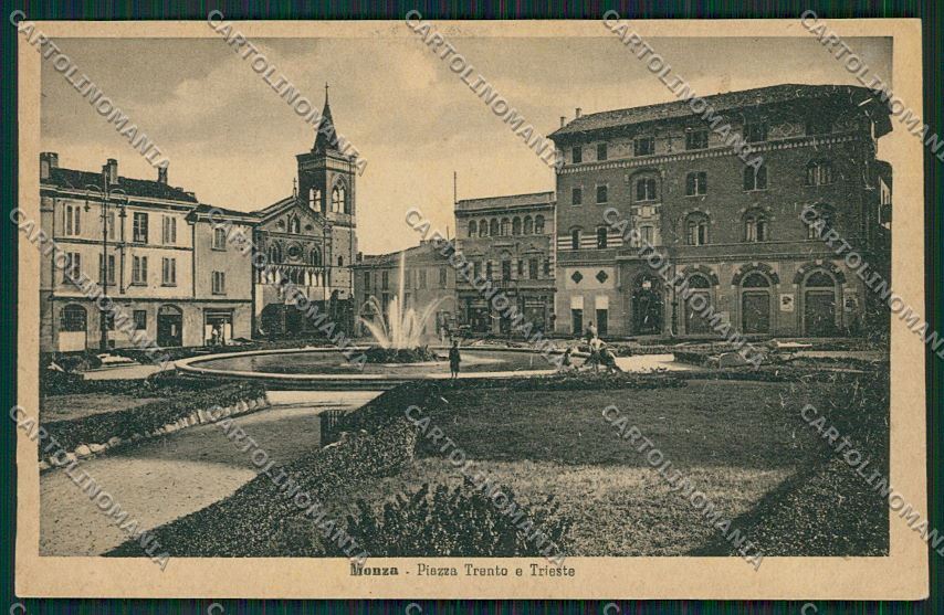 Milano Monza cartolina QQ8183 – fronte