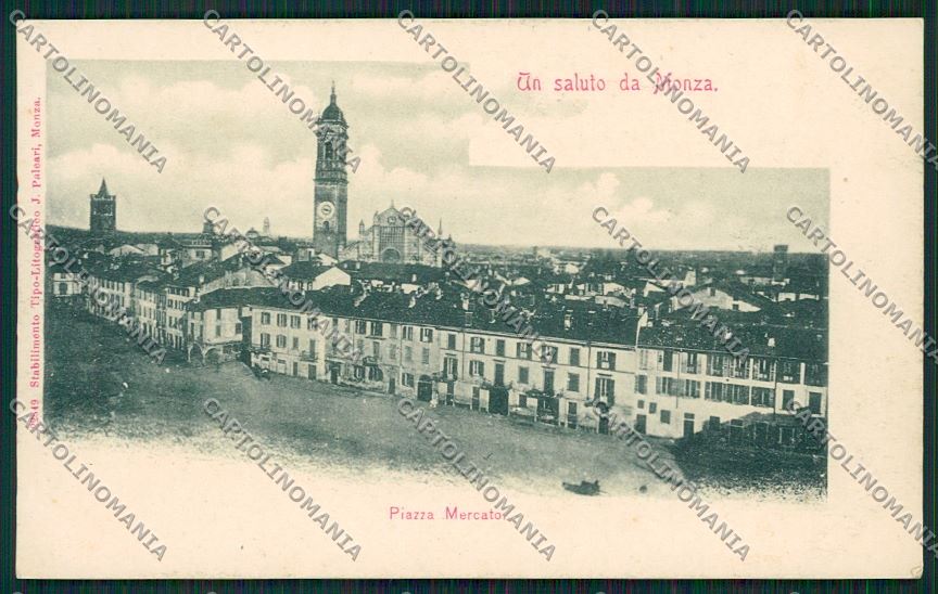 Milano Monza cartolina QQ8184 – fronte