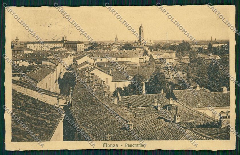 Milano Monza cartolina QQ8187 – fronte