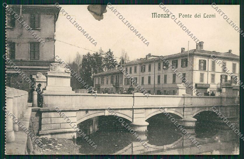 Milano Monza ABRASA cartolina QQ8188 – fronte