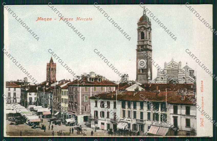 Milano Monza cartolina QQ8189 – fronte