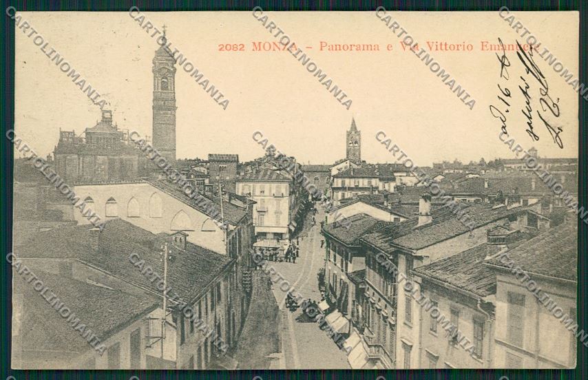 Milano Monza cartolina QQ8198 – fronte