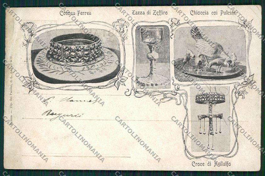 Milano Monza cartolina QQ8200 – fronte