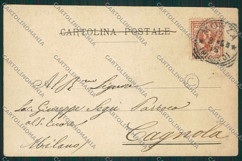 Milano Monza cartolina QQ8200 – retro